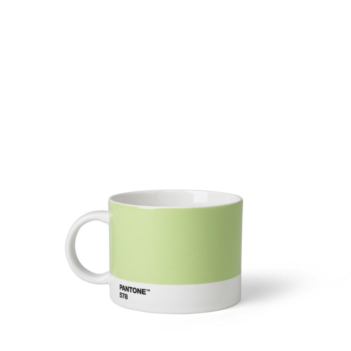 PANTONE Tekopp med hank, 475ml, Light Green