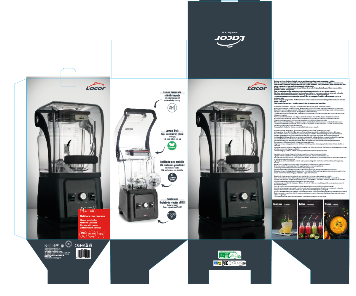 LACOR Blender 1500watt | 23000rpm - Bilde 4