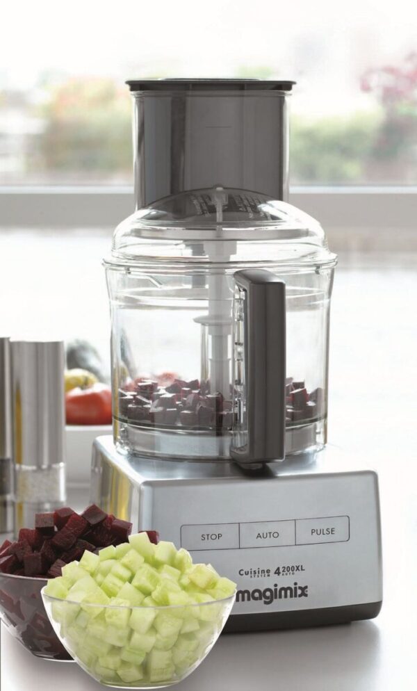 MAGIMIX Foodprocessor CS4200 XL Matte Chrome