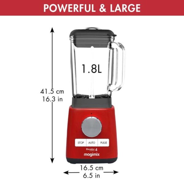 MAGIMIX Blender Power 4 Red